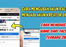 Cara Merubah Fb Ke Kreator Digital